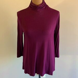 The Limited Brand ladies top, XS, eggplant color